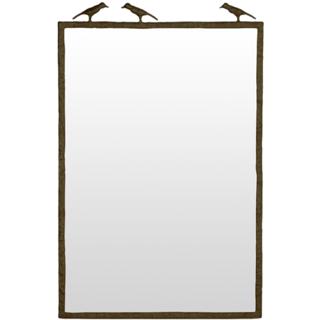 Joelle Three Birds Mirror Rectangle + Square Mirrors MIRJOELLE2638ABZ