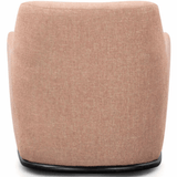 Johnny Peach Textured Fabric Swivel Accent Chair Occasional + Accent Chairs TOV-S54669 793580647443