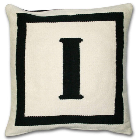 JA Letter Pillow Throw Pillows