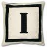 JA Letter Pillow Throw Pillows