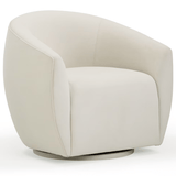 Joshua Velvet Swivel Chair Accent Chair