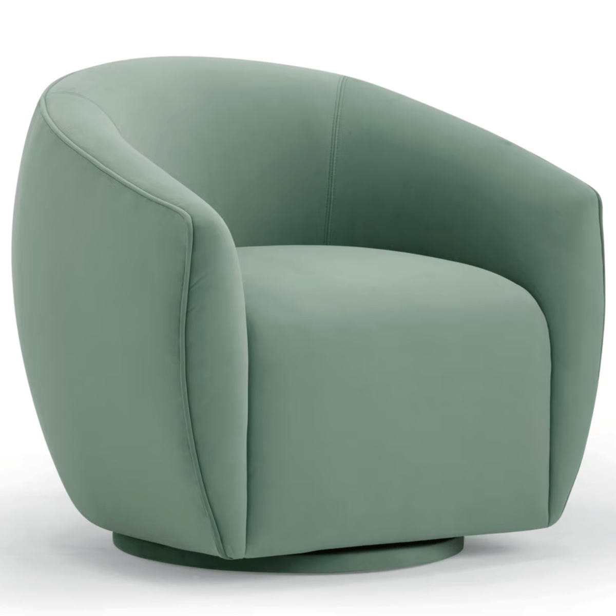 Joshua Velvet Swivel Chair Accent Chair