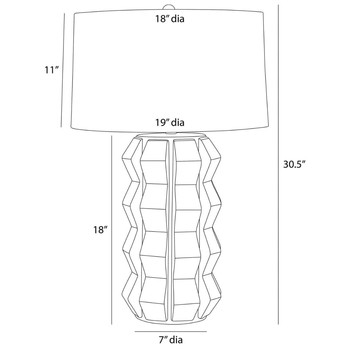 Journey Lamp Table + Desk Lamps PTC57-827
