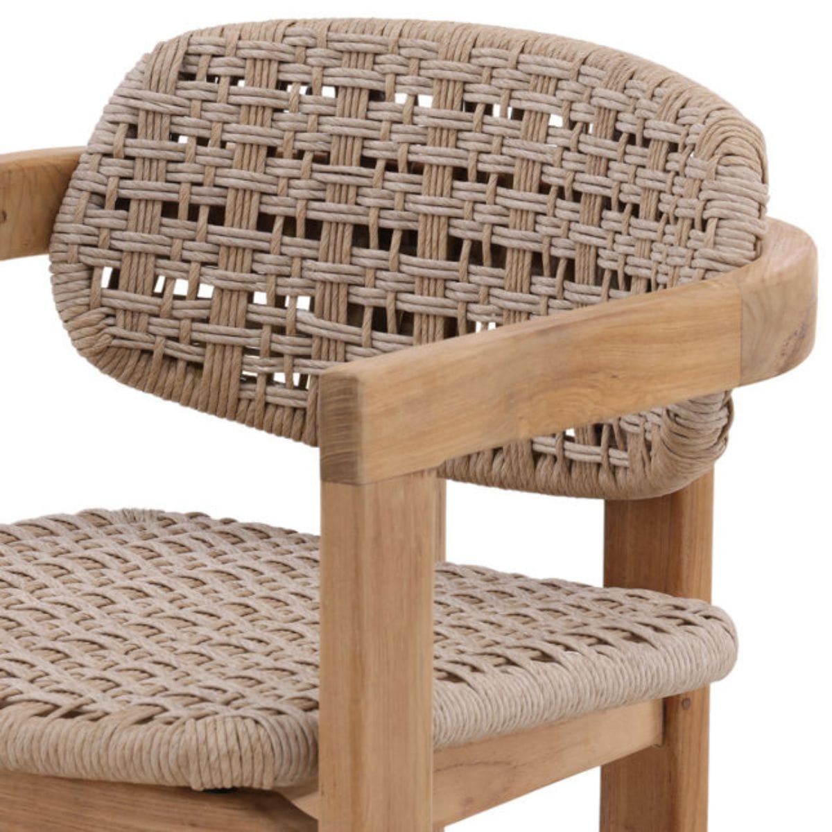 Jovita Outdoor Dining Chair Outdoor Dining Chairs + Benches DOV10006-BEIG