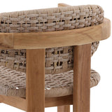 Jovita Outdoor Dining Chair Outdoor Dining Chairs + Benches DOV10006-BEIG