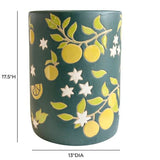 Joyous Lemon Citrus Indoor/Outdoor Side Table Outdoor Side Tables TOV-OC54700 793580647887