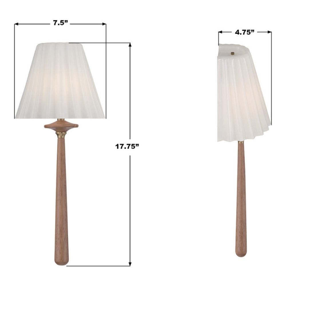 Jules Sconce Sconces JLS-2901-AG-WD 633779104909