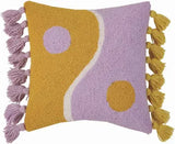 Jungalow Yin Yang Hook Pillow