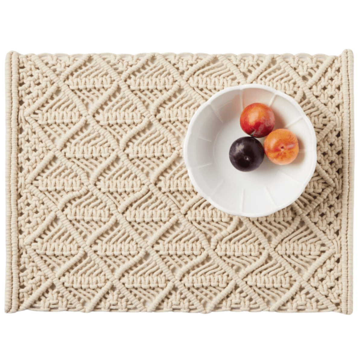 Juno Rectangular Placemat (Pack of 4) Kitchen Accessory