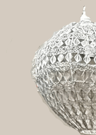 Justina Blakeney White Pendant