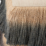 Jute Fringe Ottoman Ottomans + Stools