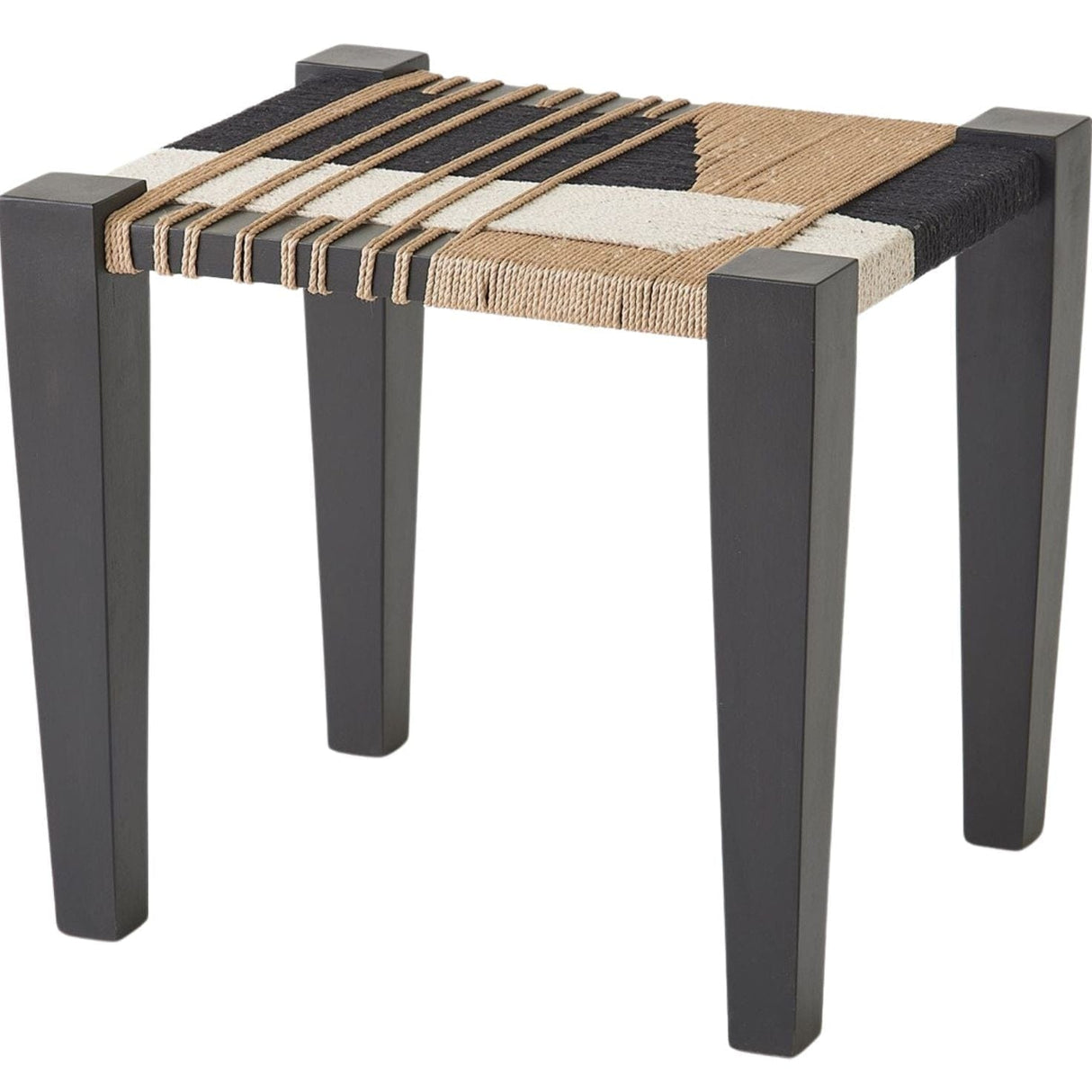 Jute Stool Ottomans + Stools