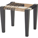 Jute Stool Ottomans + Stools