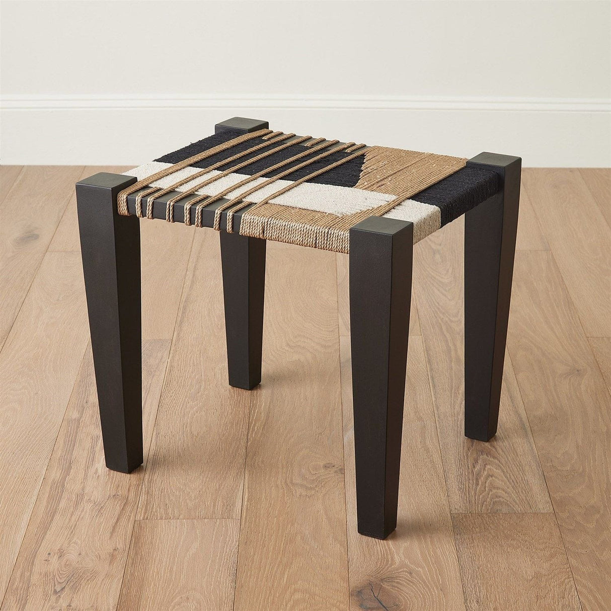 Jute Stool Ottomans + Stools