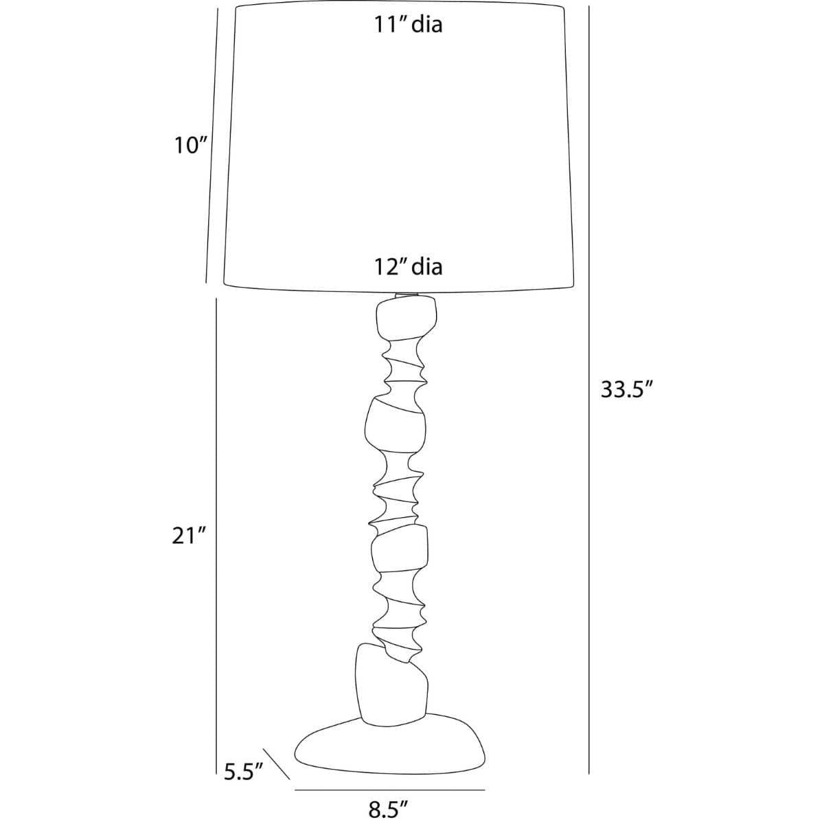 Kashmir Table Lamp Table Lamps PTC67-711