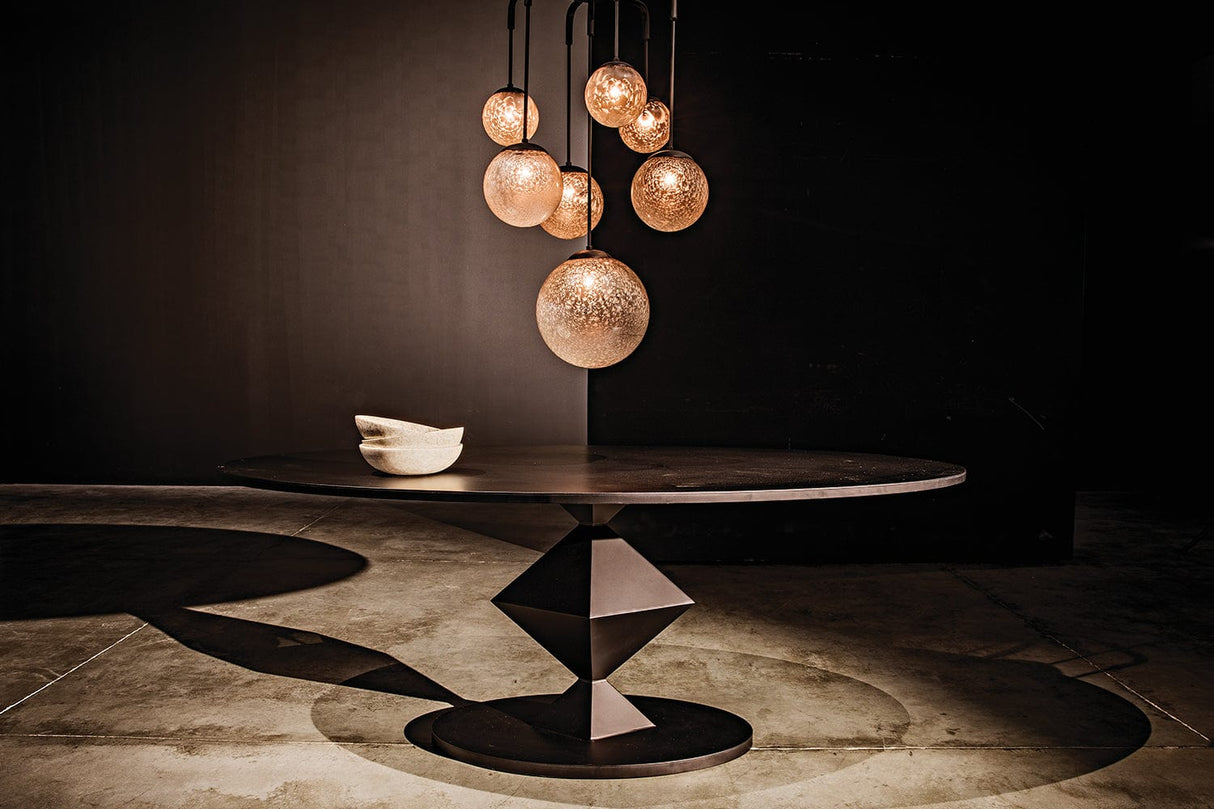 Katana Oval Dining Table Dining Table GTAB565MTB 00842449131064