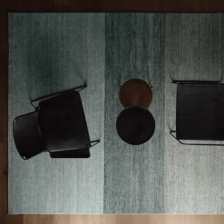 Kazben Azure Rug Area Rugs