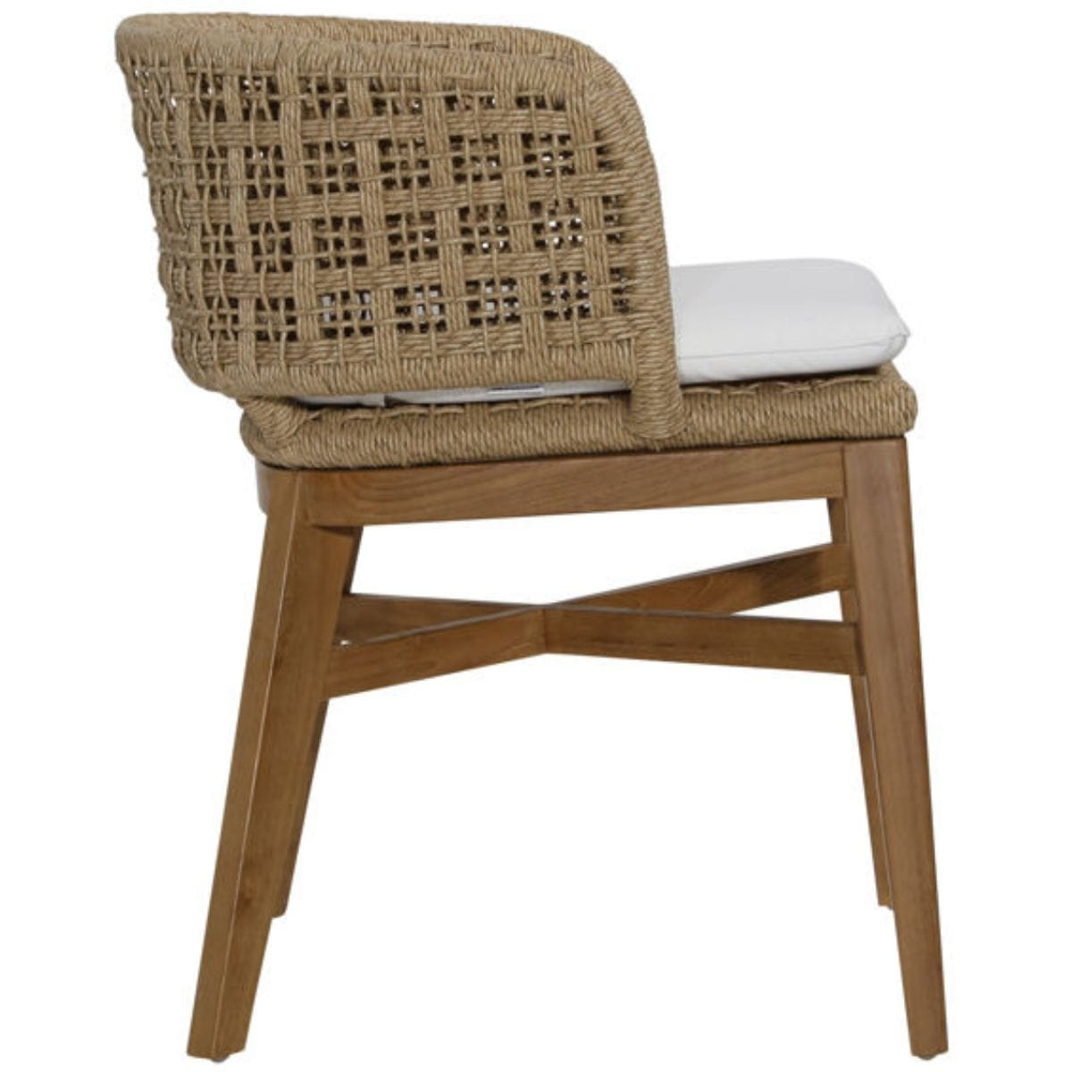 Keith Outdoor Dining Chair (Set of 2) Outdoor Dining Chairs + Benches RIV10017-NAT