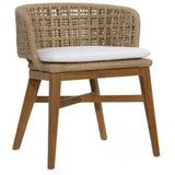 Keith Outdoor Dining Chair (Set of 2) Outdoor Dining Chairs + Benches RIV10017-NAT