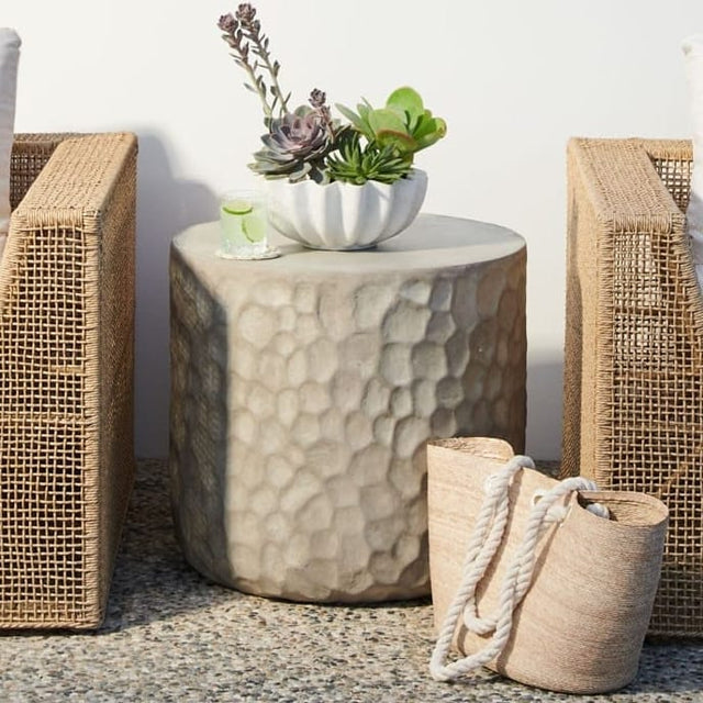 Kemma Indoor/Outdoor Side Table Outdoor Furniture FURKEMMASTBFLA