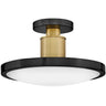 Kieran Semi-Flush Mount Flush Mounts 47593BK-LCB 640665928488