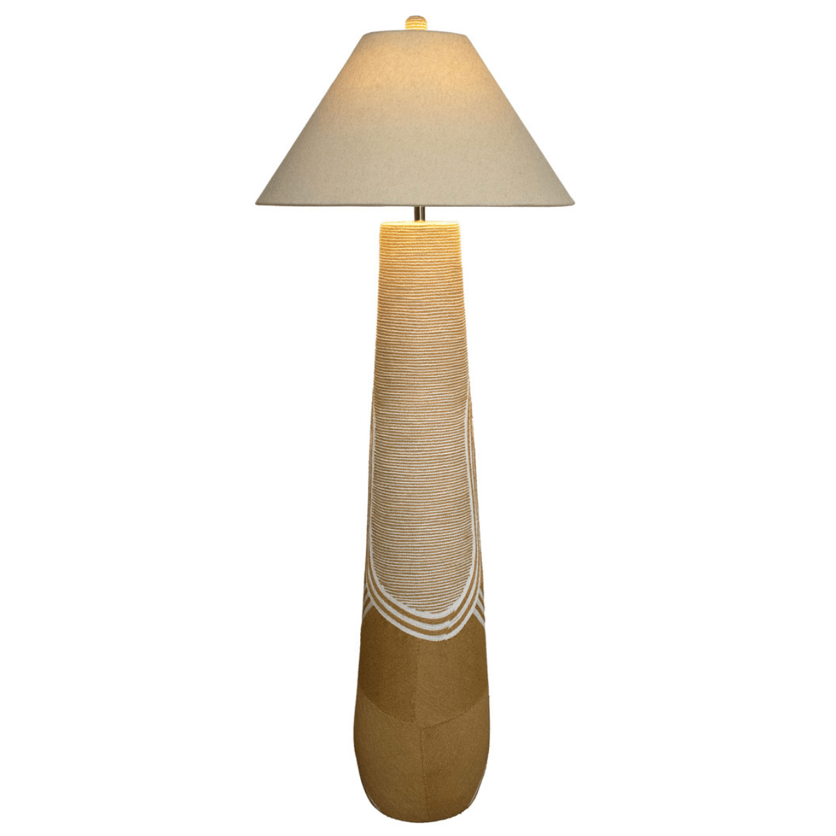 Kiki Natural Woven Floor Lamp Floor Lamp TOV-G54343