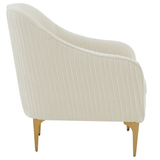 Kim Velvet Accent Chair Accent Chair