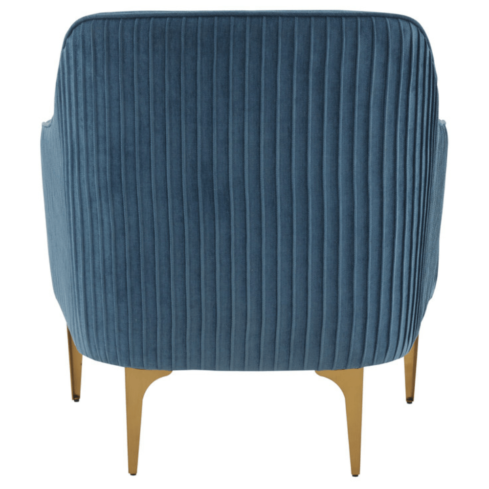 Kim Velvet Accent Chair Accent Chair