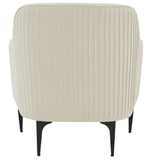 Kim Velvet Accent Chair Accent Chair