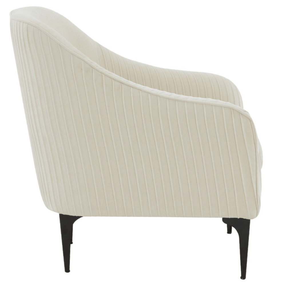 Kim Velvet Accent Chair Accent Chair