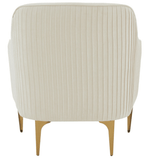 Kim Velvet Accent Chair Accent Chair