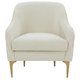 Kim Velvet Accent Chair Accent Chair REN-L05112