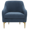 Kim Velvet Accent Chair Accent Chair REN-L05122