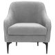 Kim Velvet Accent Chair Accent Chair REN-L05132-BLK