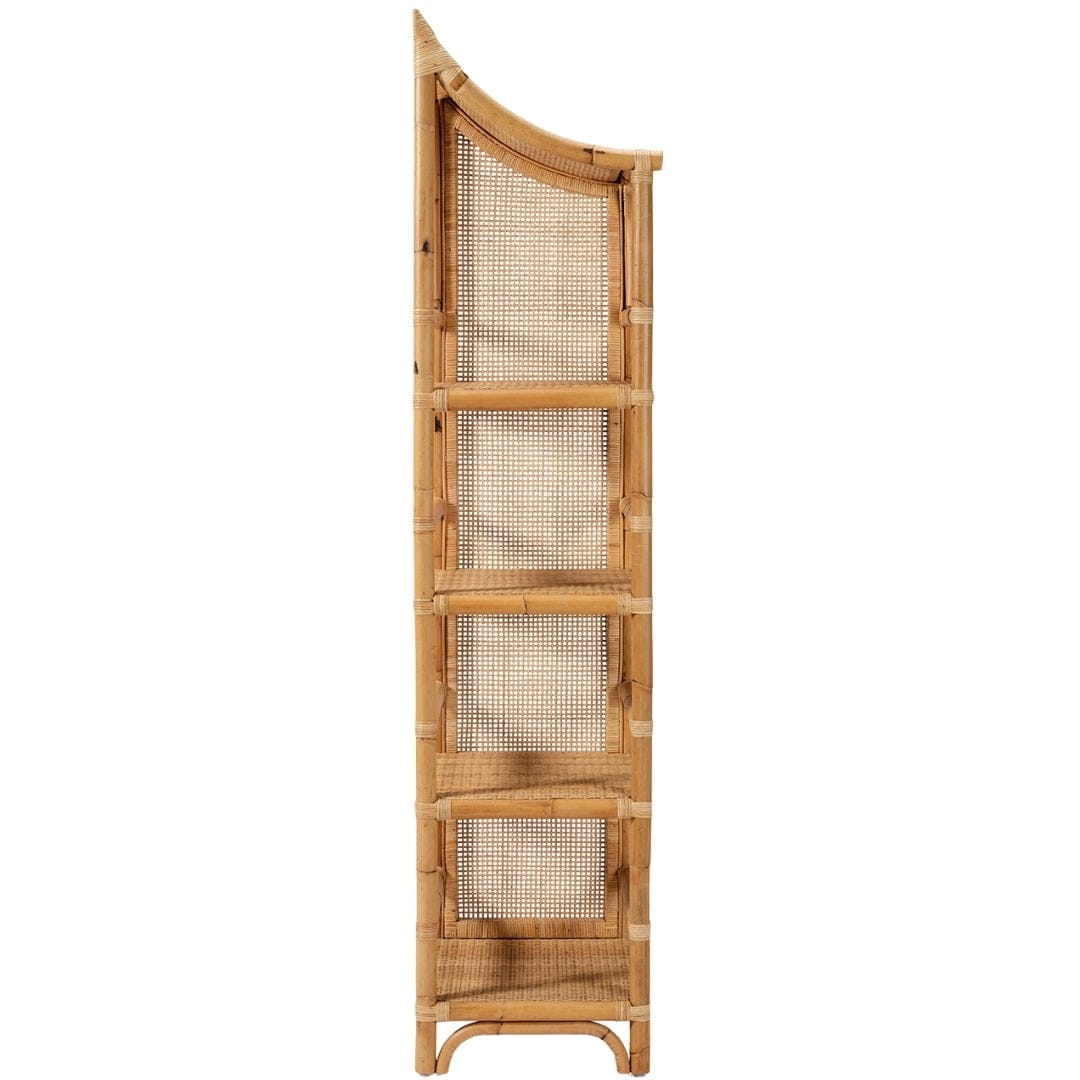 Lainey Bookcase Bookcases, Tall Cabinets + Shelving FURLAINEYBKRT1618NT