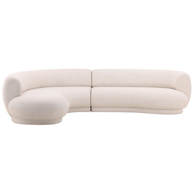 Lake Chaise Sectional Sectional DOV39006L-CREM