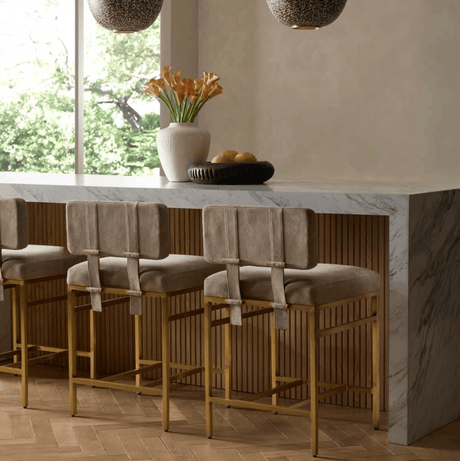 Laney Counter + Bar Stool Bar + Counter Stools