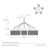 Langston Chandelier DLI14
