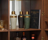 Langston Juniper/Gold Bar Collection Ice Buckets + Bar Sets