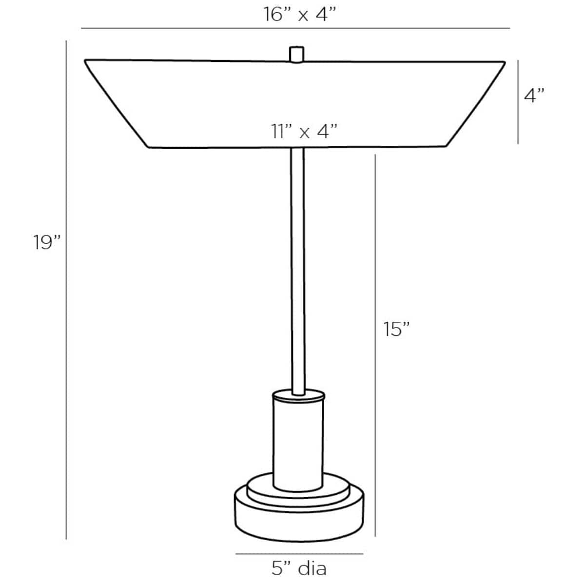Lansing Lamp Table + Desk Lamps 42039