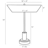 Lansing Lamp Table + Desk Lamps 42039
