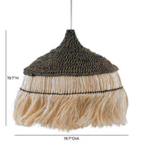 Lara Upcycled Abaca Pendant Lamp Pendant TOV-G21046 793580645029
