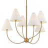 Lauren Liess Evermore Chandelier Chandeliers F1941-PBR 197292135074