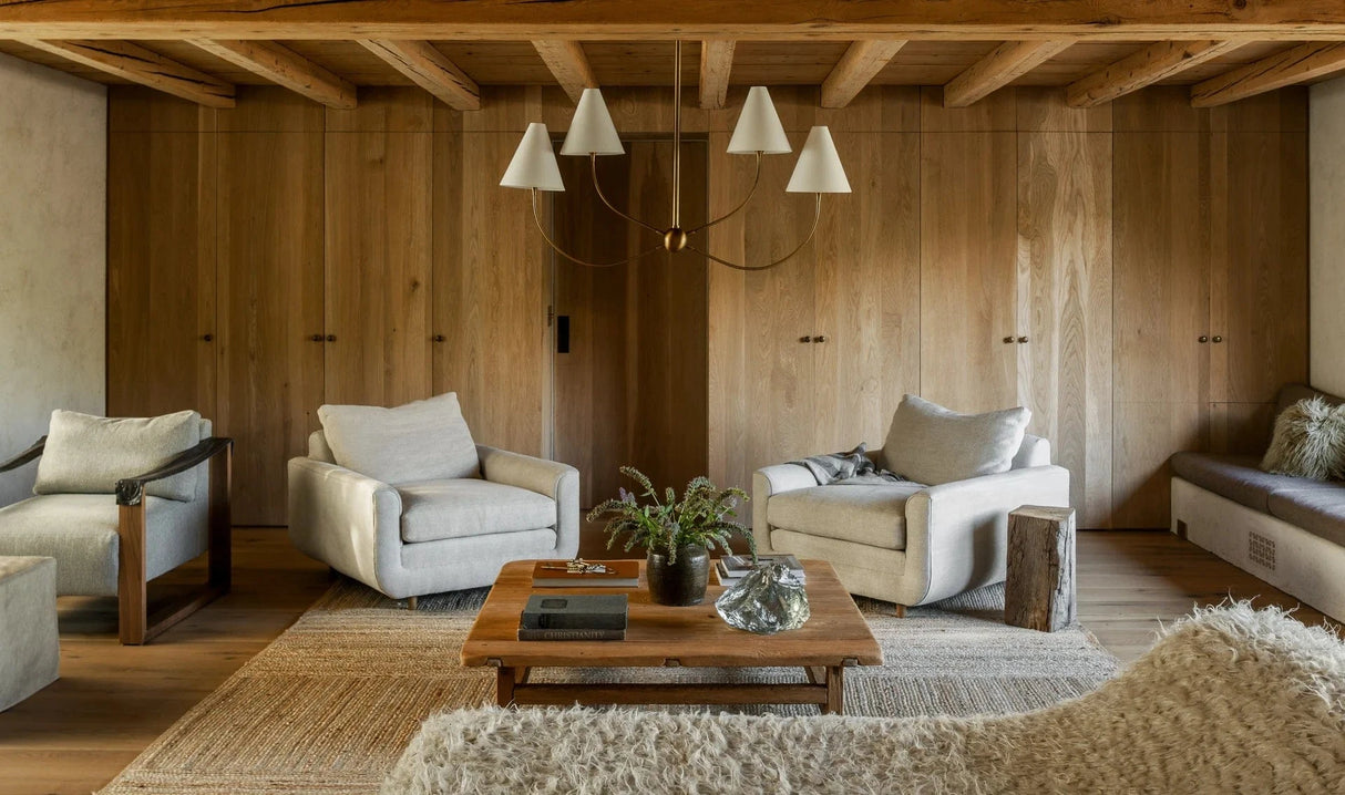 Lauren Liess Evermore Linear Chandelier Chandeliers F1948-PBR 197292135098