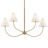 Lauren Liess Evermore Linear Chandelier Chandeliers F1948-PBR 197292135098