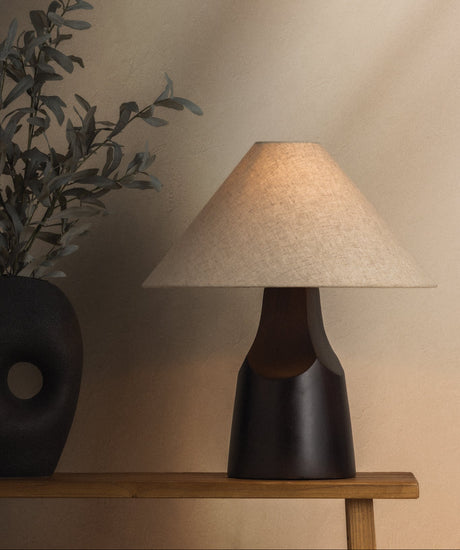 Lauren Liess Hewn Table Lamp Table + Desk Lamps PTL1320-PBR