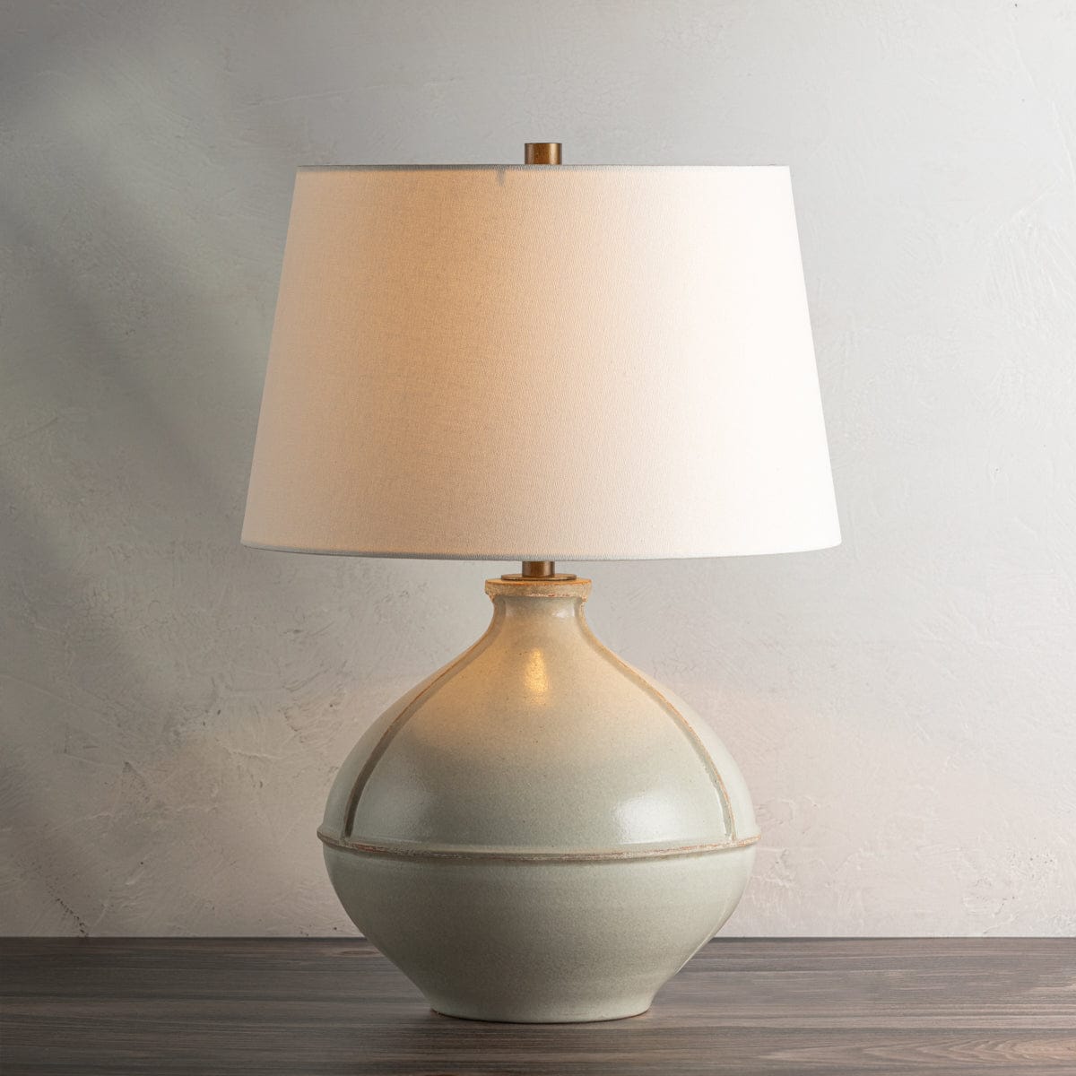 Lauren Liess Salvage Table Lamp Table + Desk Lamps PTL1624-PBR/CPS 197292019114