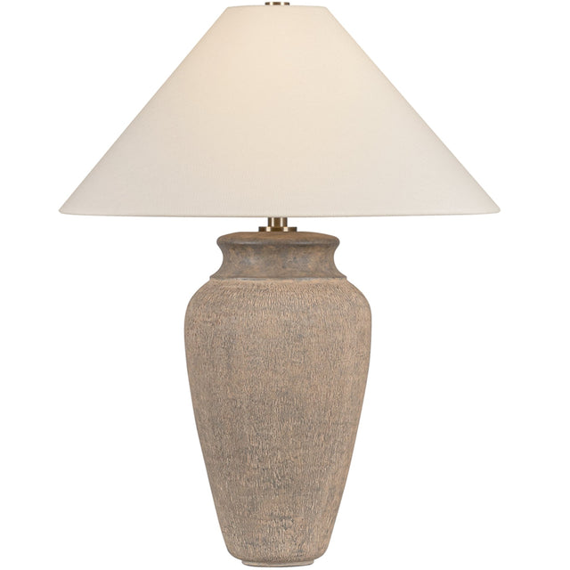 Lauren Liess Vessel Table Lamp Table Lamps PTL1729-PBR/CTU 197292141358