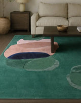Layered Form Divya Area Rugs