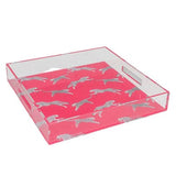 Leaping Cheetah Tray Decorative Object ACGS-446-01